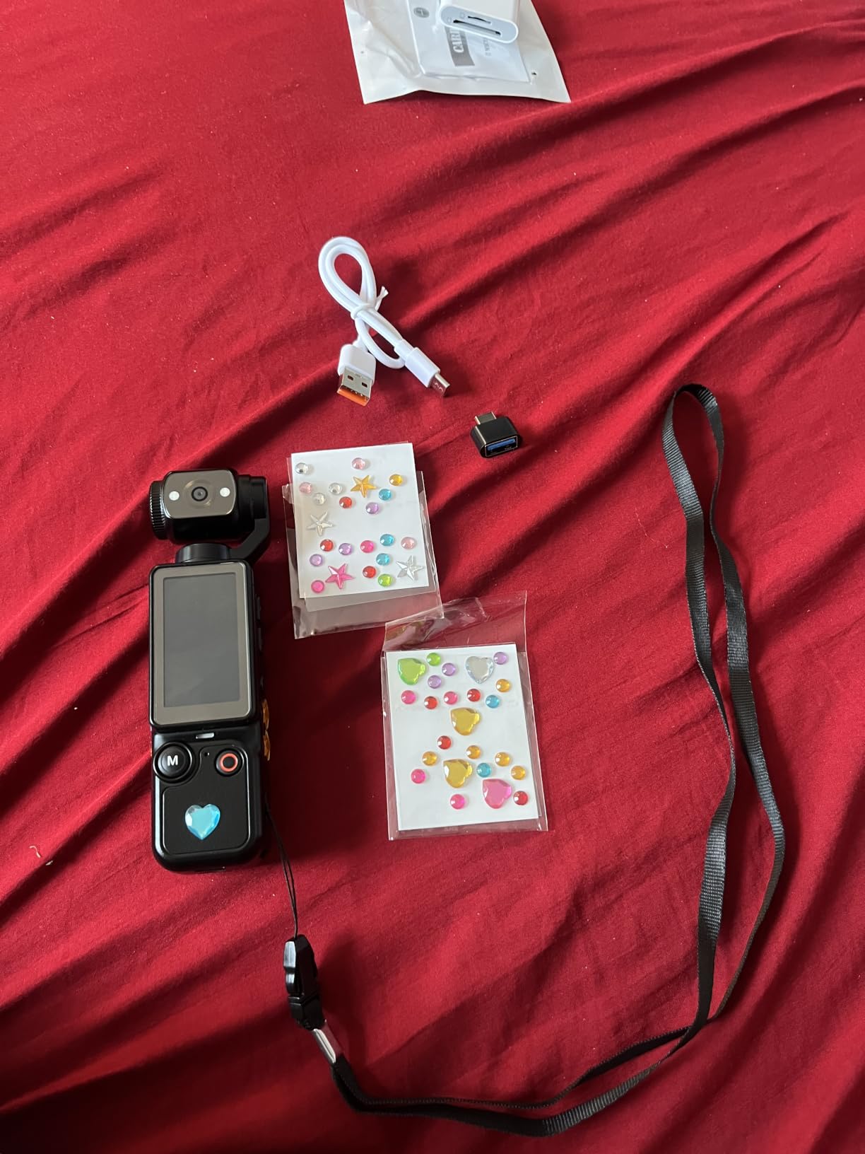 Vlogging Camera, Mini Camcorder, Portable Handheld Video Camera customer photo 2