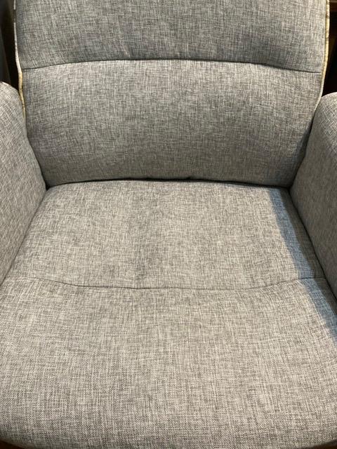 COMHOMA Mid-Back Office Chair, Ergonomic PU Desk Chair with Flip up Arms, Small Computer Gaming with Comfy Lumbar Support,Rocking Function,Sturdy Metal Base, Ink Black customer photo 2