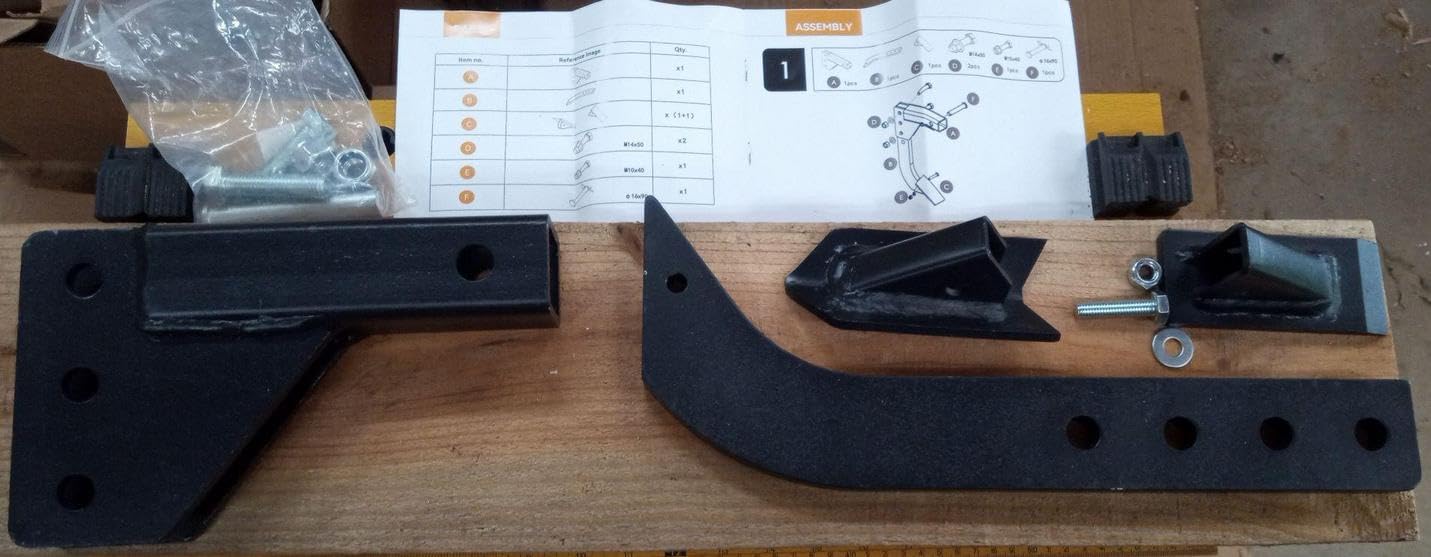 Hitch Mounted Ripper Trencher for ATV UTV Tractor, 3 Point Subsoiler Plow fits 2