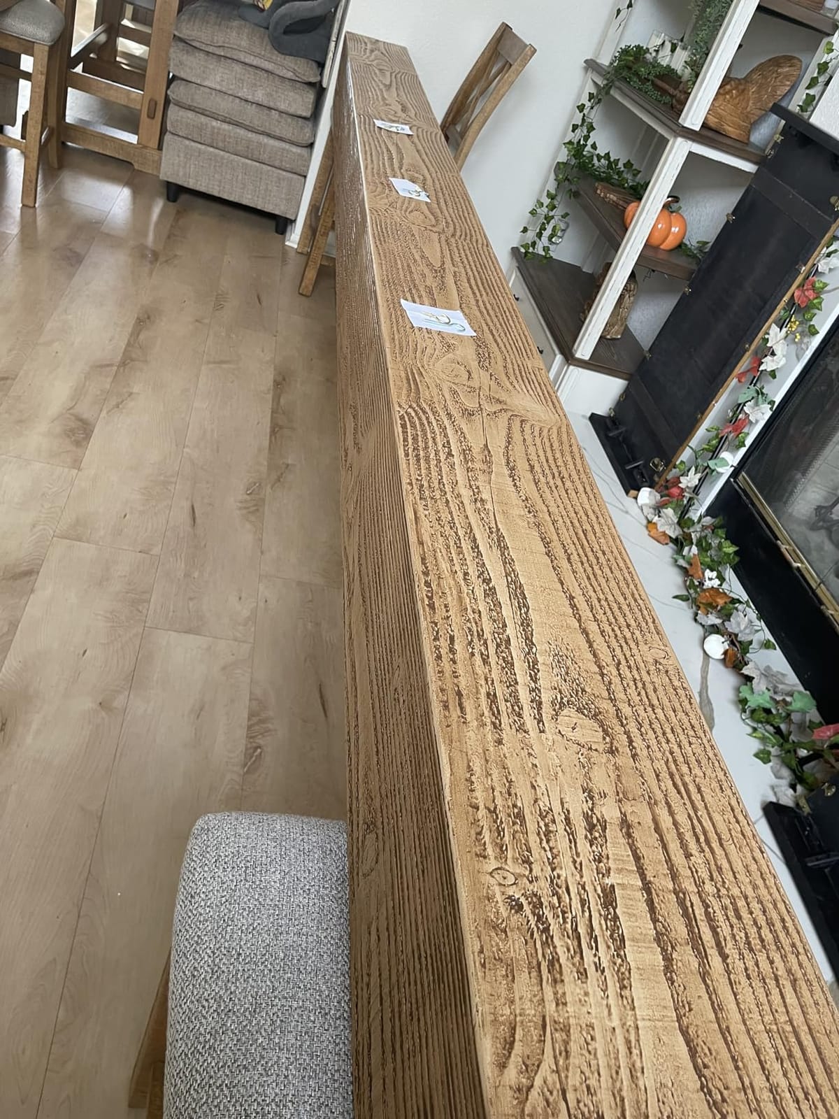 Heritage Timber MENA Faux Wood Beam, 3-Sided (U-Beam), 5 1/2