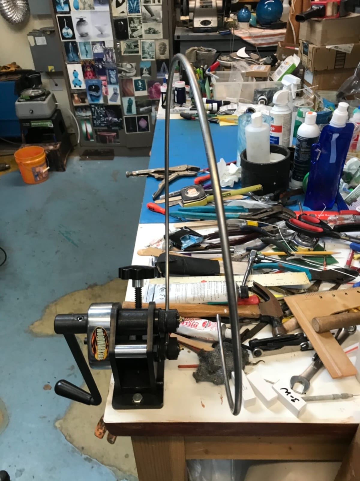 Manual Ring Roll Bender, 5/32
