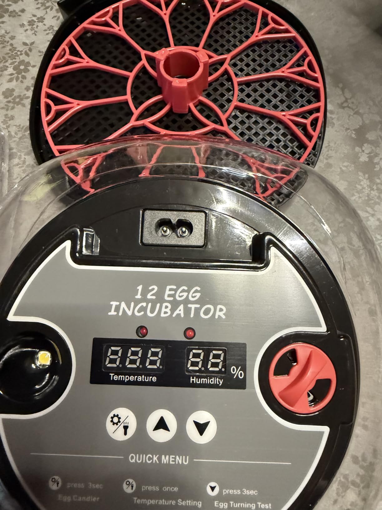 Egg Incubator for Hatching Eggs, 12 Egg Capacity, One-Touch Smart Hatching customer photo 2