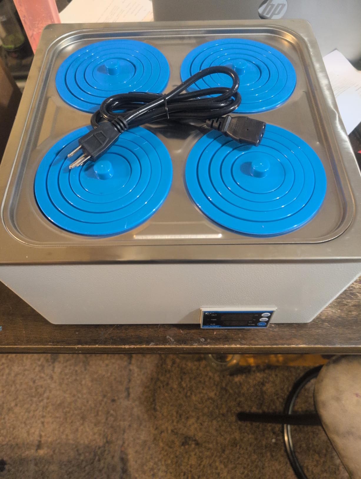Thermostatic Lab Water Bath, 12L 4-Hole for Lab Experiments customer photo 1