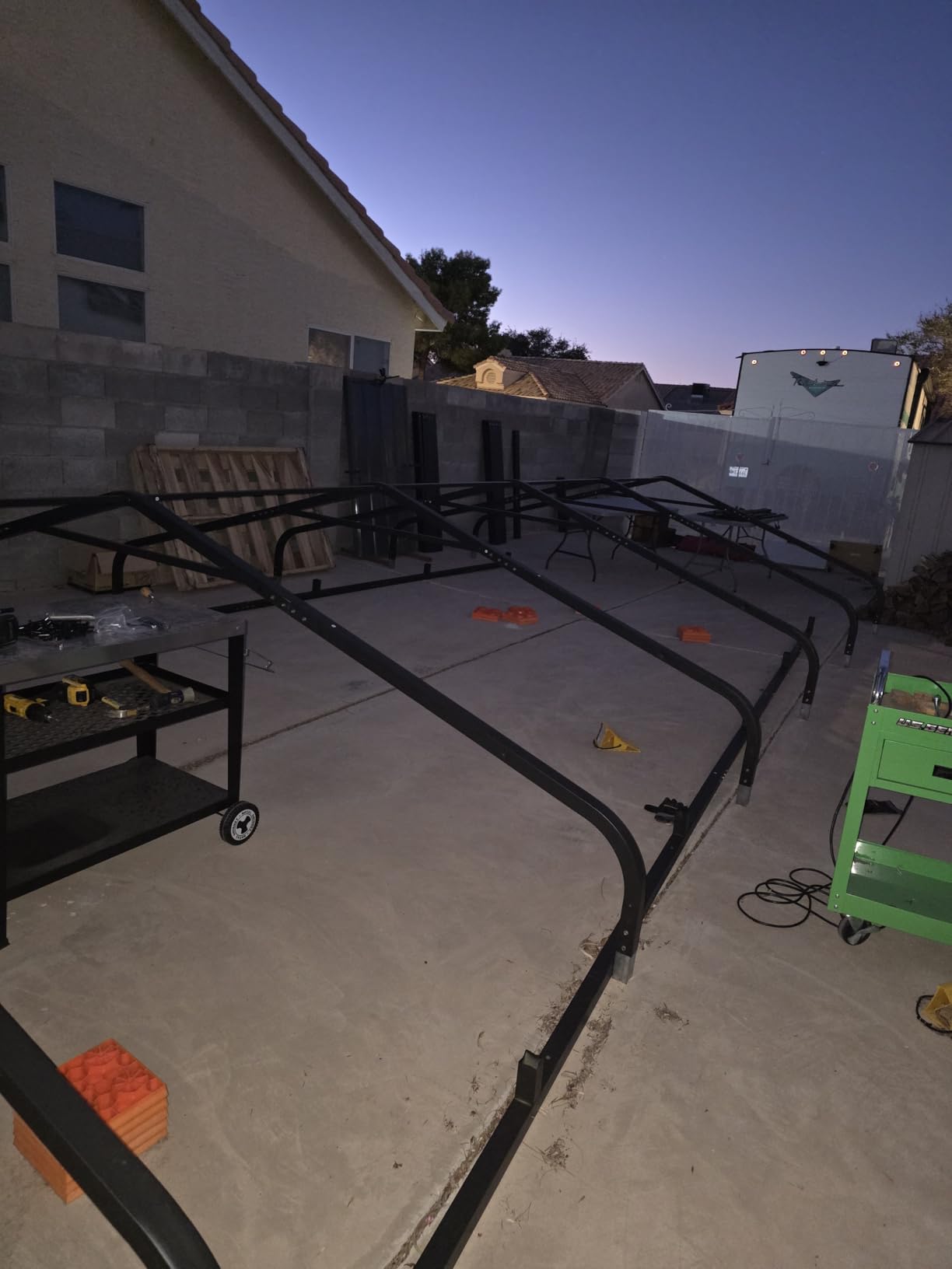 MFSTUDIO Metal Carport 12x30ft,Heavy Duty Carports with Sidewalls Shelter customer photo 1
