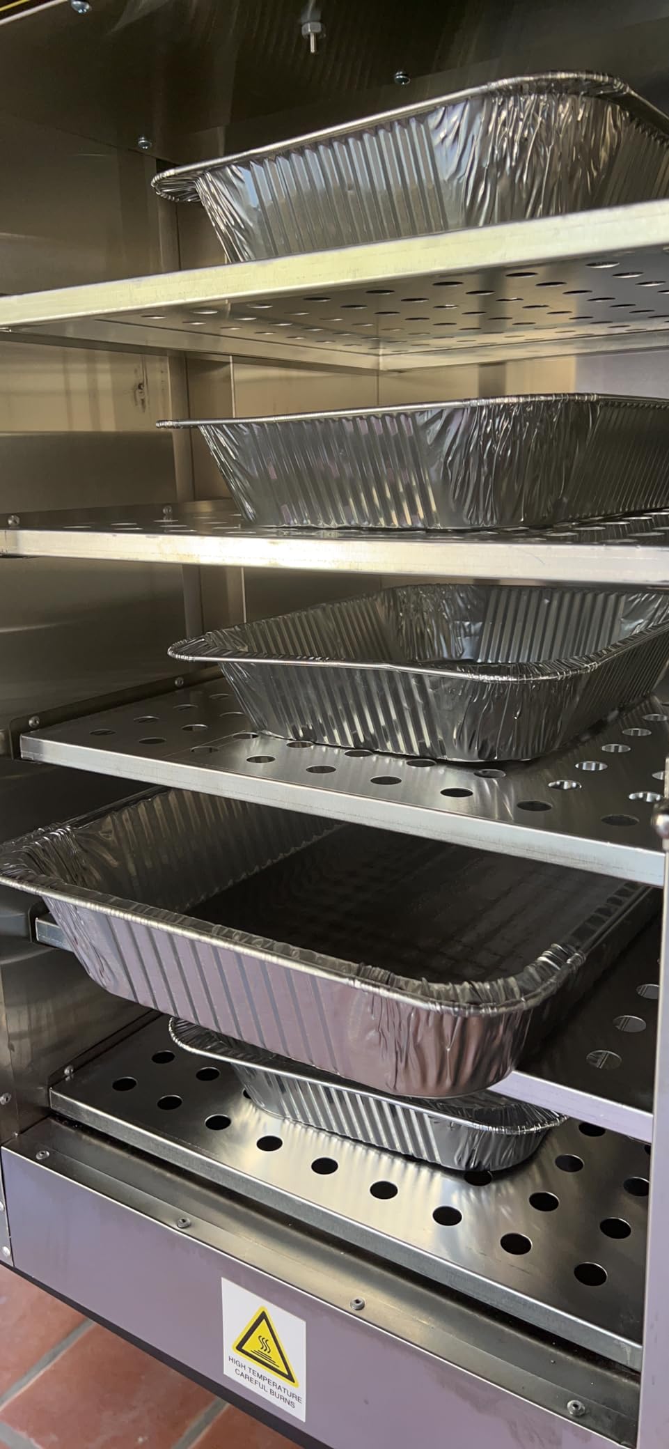 VEVOR Commercial Electric Food Warmer 4 Tier Stainless Steel Single-Door, for Restaurant, Kitchen, Pizza, Chicken, Food Warming Cabinets with Water Tray customer photo 2
