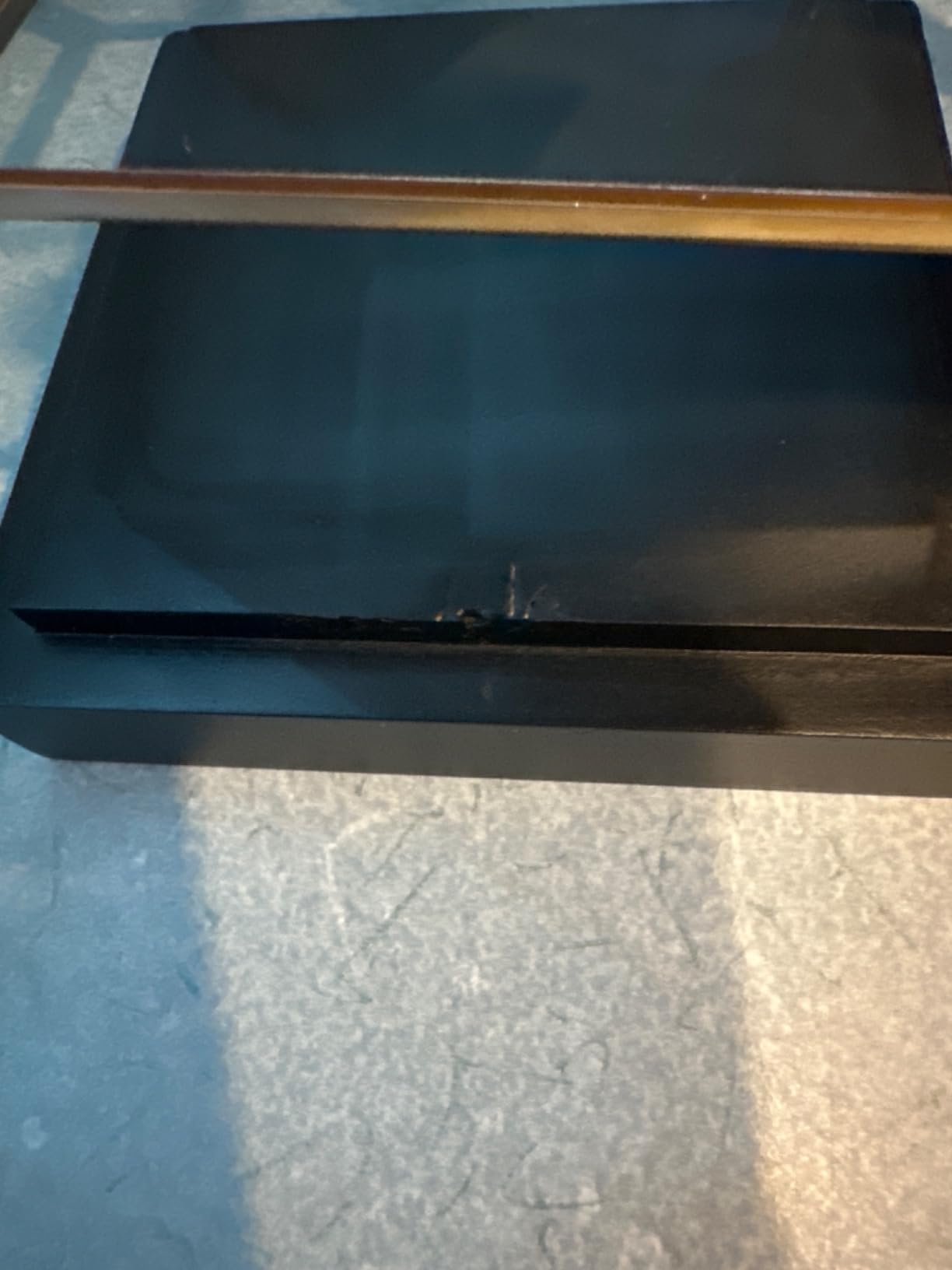 Hipiwe Glass Display Case for Collectibles Vintage Gold Display Case Box customer photo 1