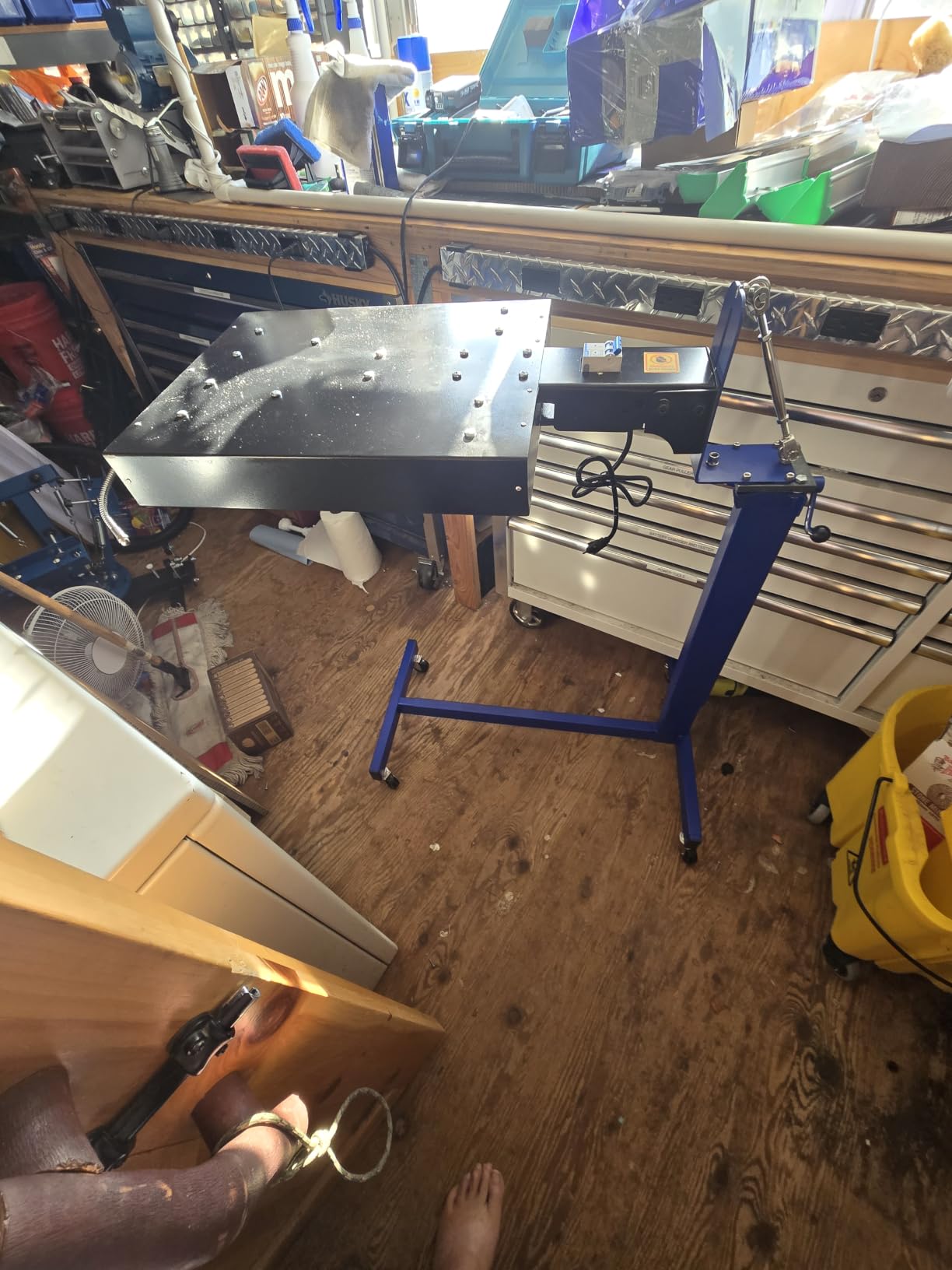 EQCOTWEA 110V 1600W Flash Dryer for Screen Printing - 16x16 Inch Flash Dryer Ink Curing Machine,Fits Multi-Color(1/2/4/6 Color) Rotary Presses,US Plug customer photo 1