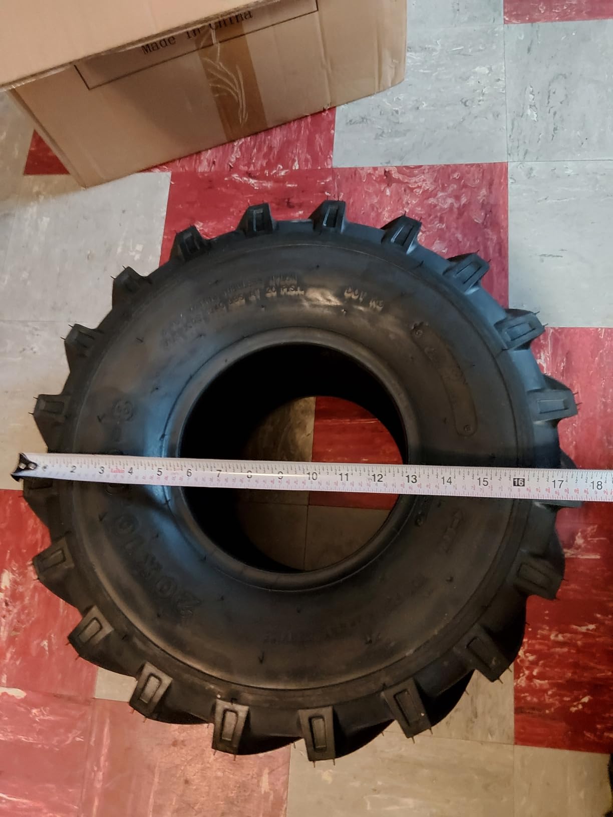 TRIPOWER 6-12 Farm Tractor Tires, Set of 2 | 6x12 NHS Garden AG Tires Compatible with Kubota B7100 Series, 6-Ply Tubeless, Tire Only customer photo 2