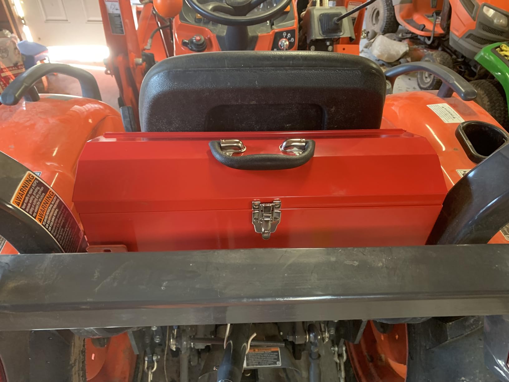 BIG RED Metal Tool Box, 20.5-inch, Portable Metal Tool Box with 3 Drawers customer photo 2
