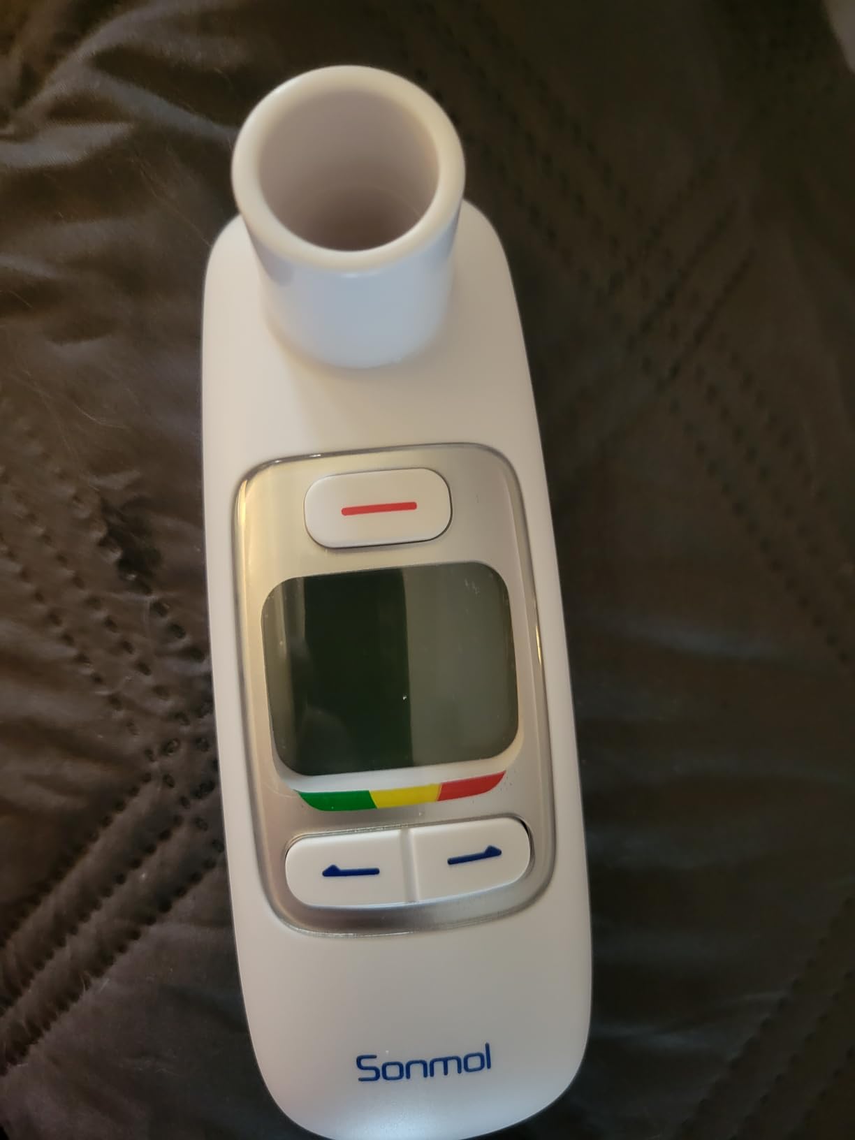 Bluetooth Smart Peak Flow Meter, Portable Digital Lung Function Tester customer photo 1