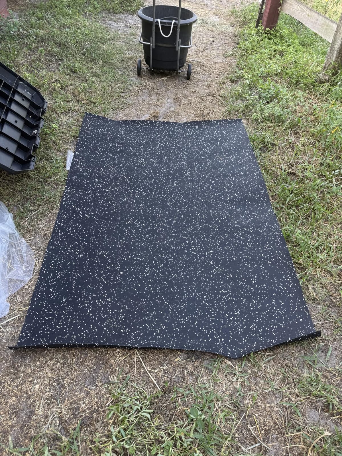 Heavy Duty Rubber Horse Stall Mats 4x6 ft Horse Stable Mat customer photo 2