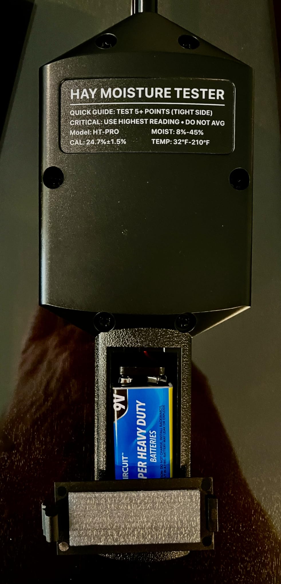 Hay Moisture Tester with 20