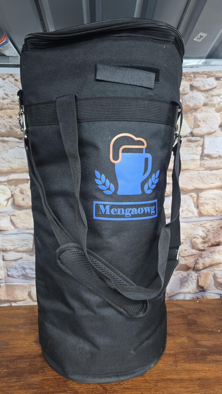 5 Gallon Keg Cooler Insulated Bag – Portable Cornelius (Corny) Keg Cooler for Homebrew Beer, Fits Ball Lock & Pin Lock Kegs, Ice Pack Compatible, Outdoor Party & Tailgating customer photo 2