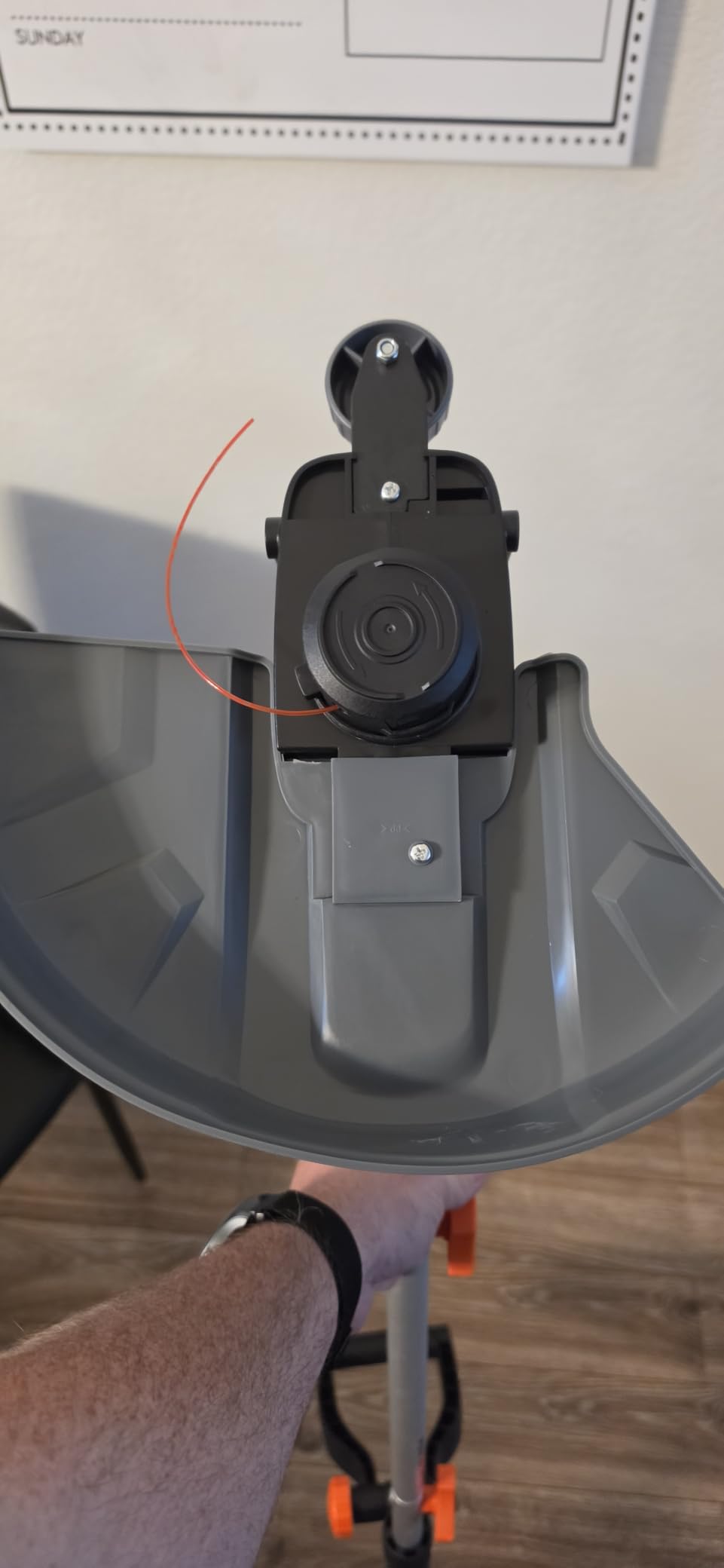 Electric Weed Wacker Eater Cordless Battery Powered String Trimmer Whacker customer photo 2