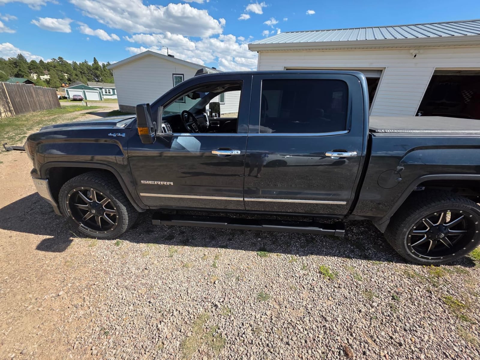 BINARY STAR 6 Inch Running Boards for 2019-2026 Silverado/Sierra 1500 | 2020-2026 2500HD 3500HD, 4 Full-Size Doors Crew Cab Side Steps, Stainless Steel Nerf Bar, Anti-Slip Pad, Anti-Rust Easy Install customer photo 2