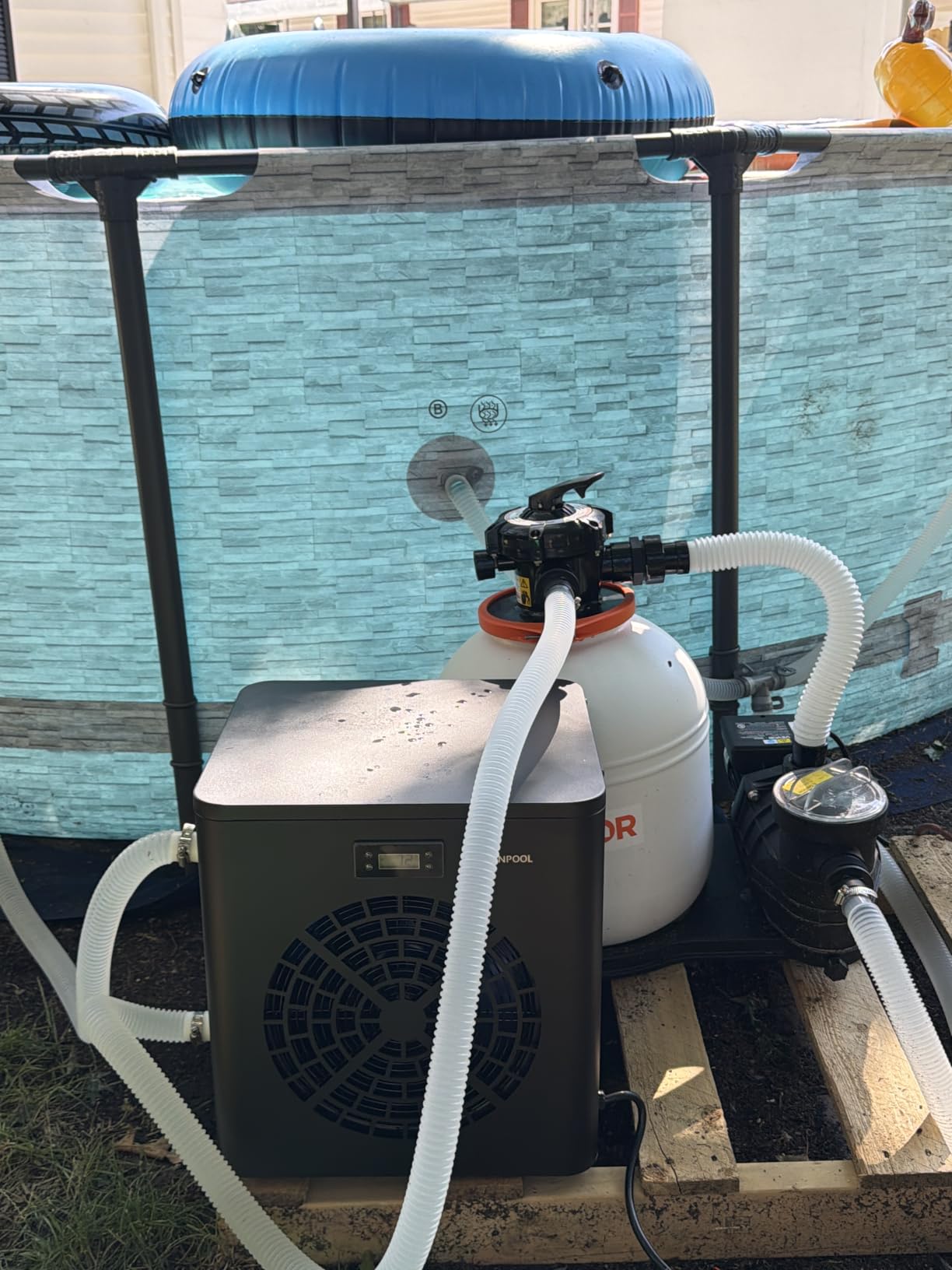 Swimming Pool Heater for Inground Pool 120000BTU customer photo 1