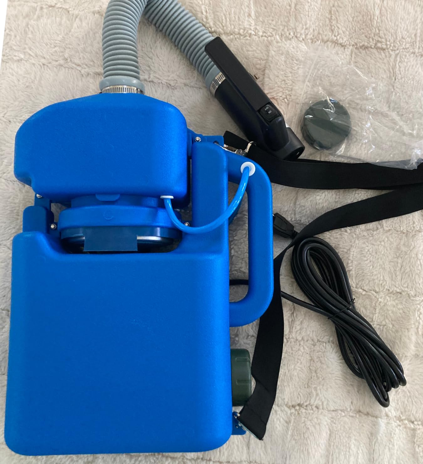 Electric ULV Fogger Sprayer, 8L/2.1Gal 1200W Portable Cold Mist Atomizer with Adjustable Flow Rate, 25-39Ft Spray Range for Home Garden Farm Indoor Outdoor customer photo 2