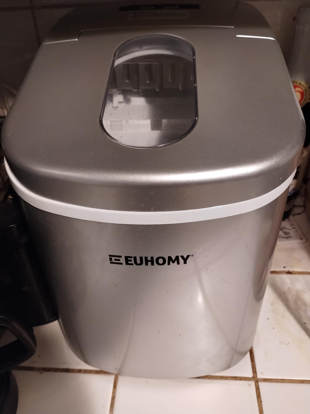 Euhomy Countertop Nugget Ice Maker, 35lbs Daily Sonic Crushed Ice Machine customer photo 2