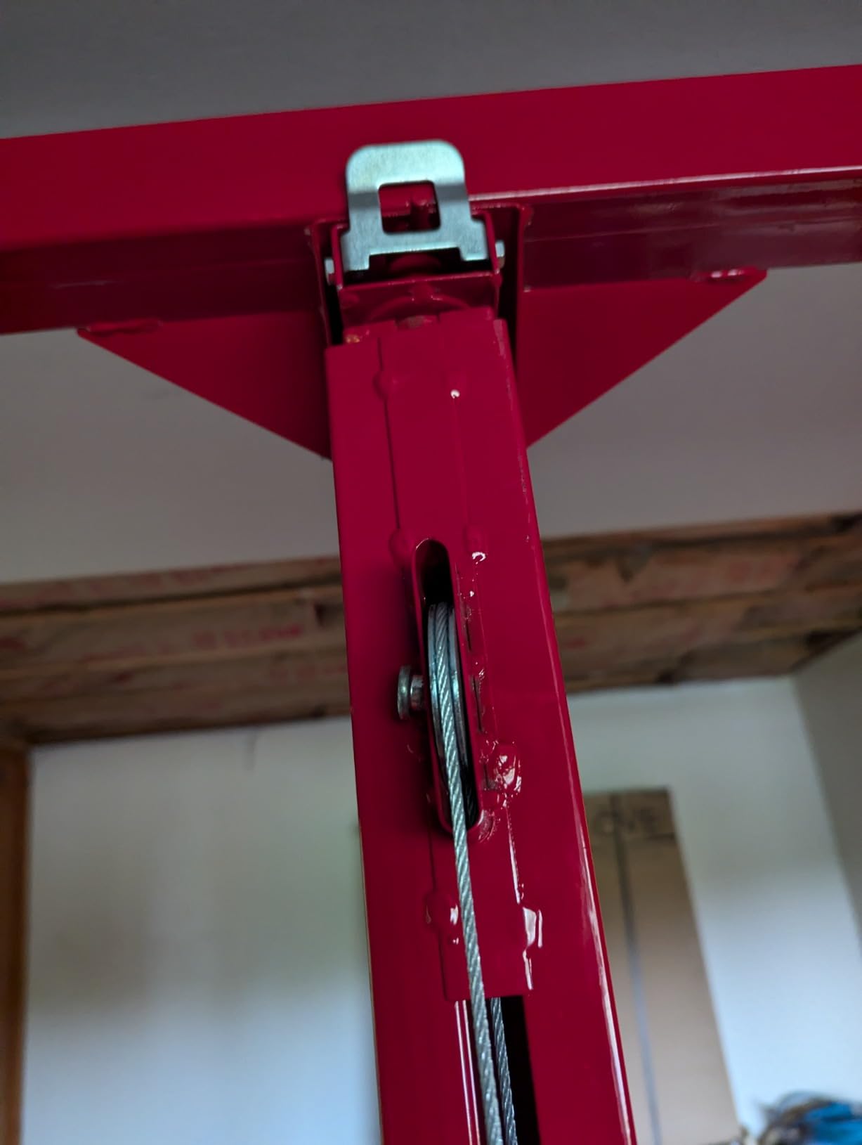 Rovibek 11FT Drywall Lift, Drywall Jack Lift for Ceiling - 360 Adjustable Drywall Panel Hoist, 150LBS Heavy Duty Drywall Lifter, Foldable Sheetrock Lift for Home Improvement (Yellow) customer photo 2