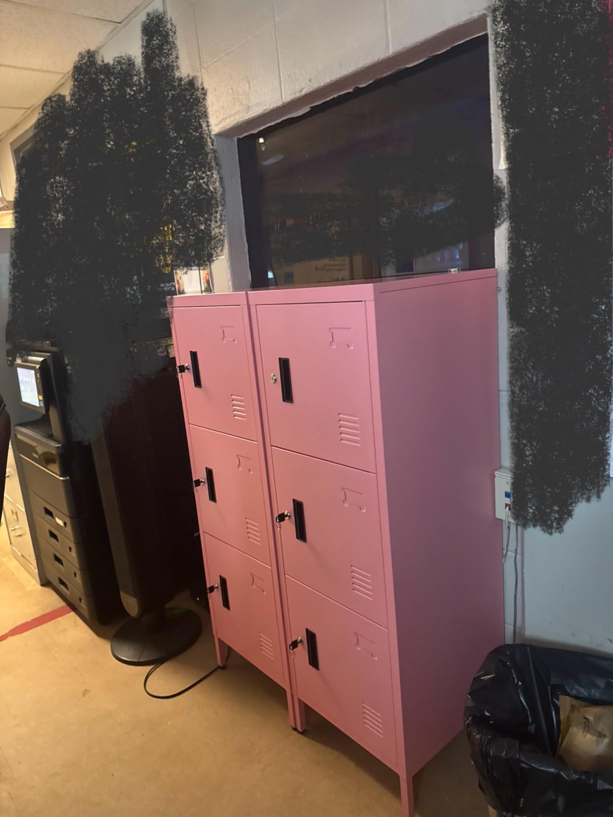 SUPEER 9-Door Metal Locker for Employees with Keyed Compartments customer photo 1