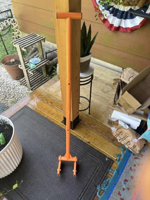 AugFir Non-Damaging Wooden Pallet Buster, Heavy Duty Deck Board Removal Tool with Articulating Pivot-action Head Design, for Deck, Pallet, Wood Board Removal Without Lower Back & Knee Pain (48 inches) customer photo 1