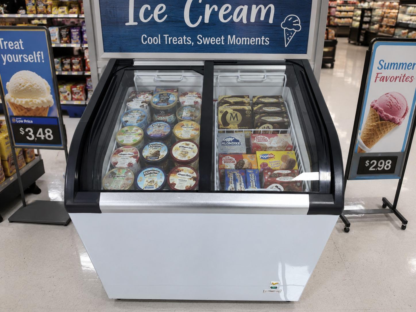 13 Cu.Ft Commercial Ice Cream Freezer,ETL NSF Certified customer photo 2