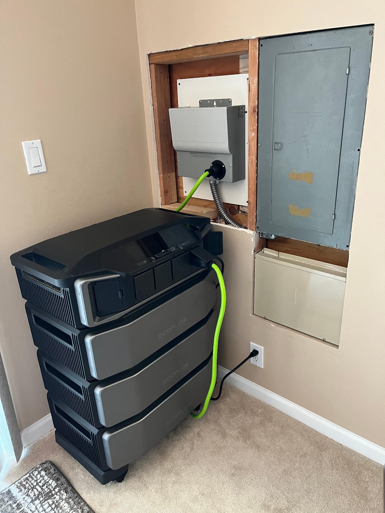 EF ECOFLOW DELTA Pro Ultra X with Smart Home Panel 3, 12288Wh Power Station customer photo 1