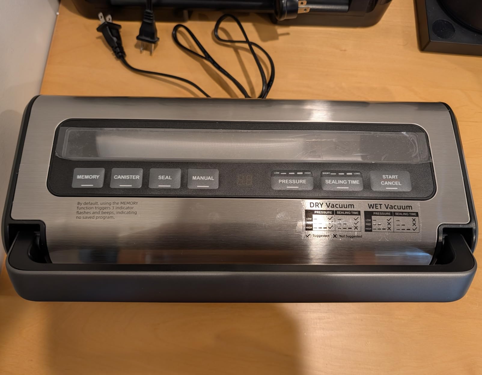 AAOBOSI 95KPa 9-in-1 Wet/Dry Vacuum Sealer, 8X Freshness customer photo 1