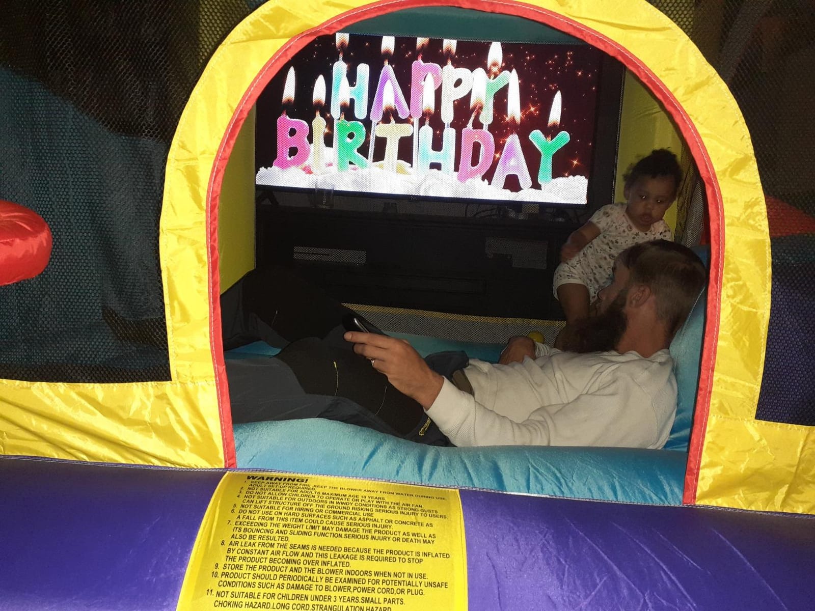 AirMyFun 11-in-1 Extra Large Bounce House for Kids 3-8 with Double Slides customer photo 2