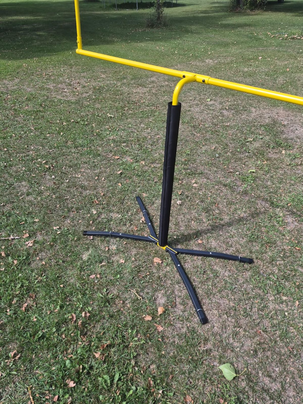 GoSports 8.5 ft Steel Football Field Goal Post, All-Surface Backyard Goal | Kids Football Toys, Freestanding All-Surface Football Uprights, Foam Padded, Backyard Games, Tailgate, Event & Display Ready customer photo 2