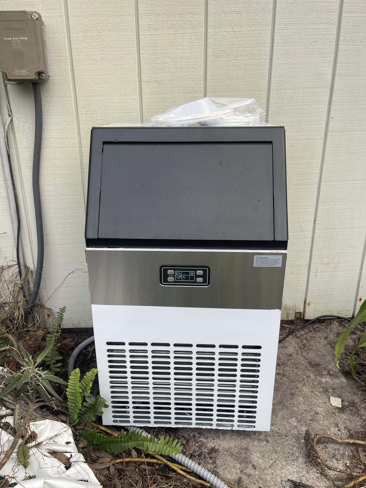 Commercial Ice Maker, 84 Lb/Day, 25 Lb Storage, Under Counter customer photo 2