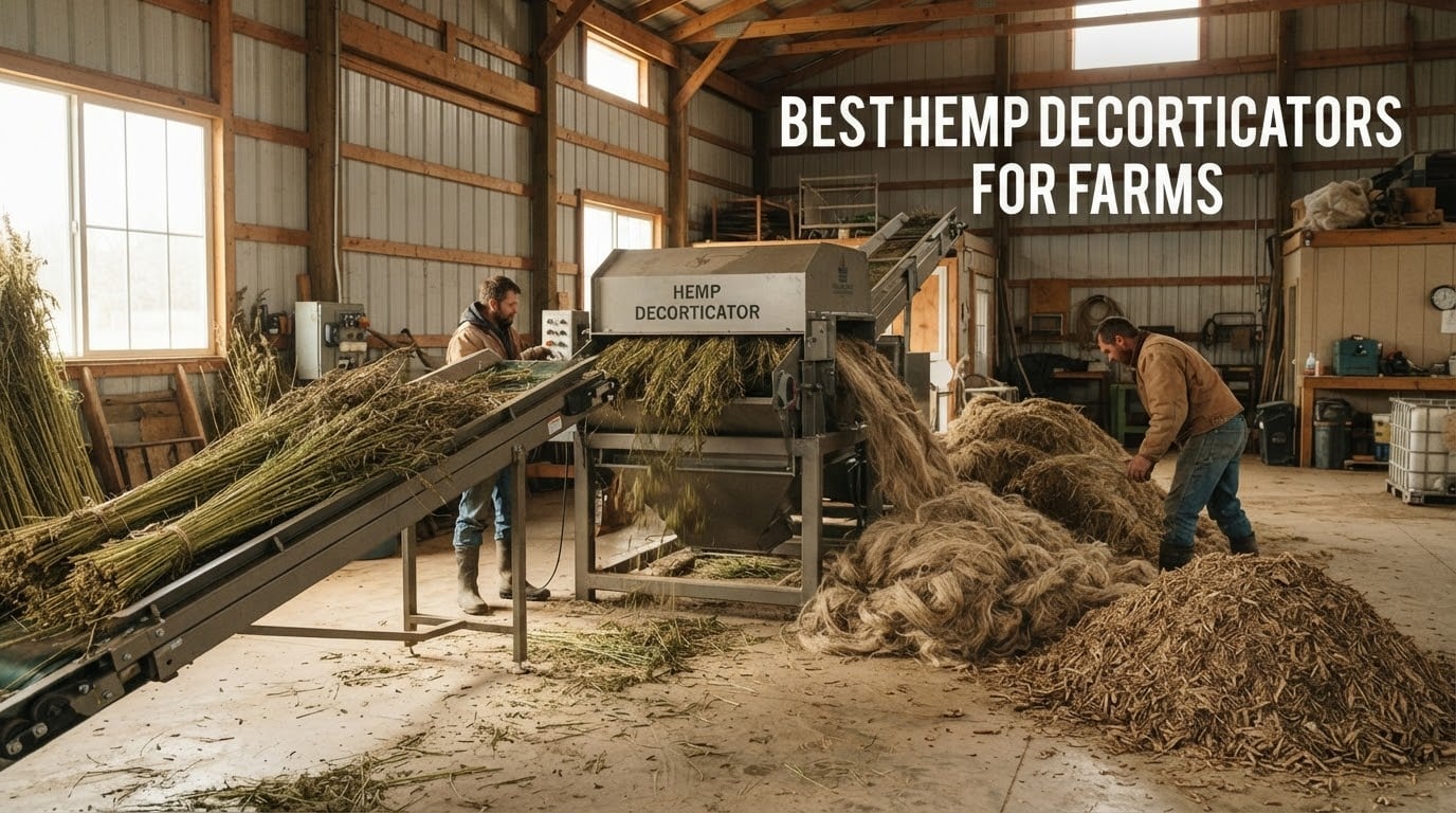 Best Hemp Decorticators for Farms