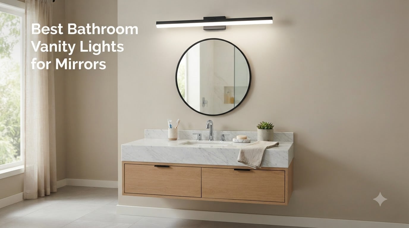Best Bathroom Vanity Lights for Mirrors