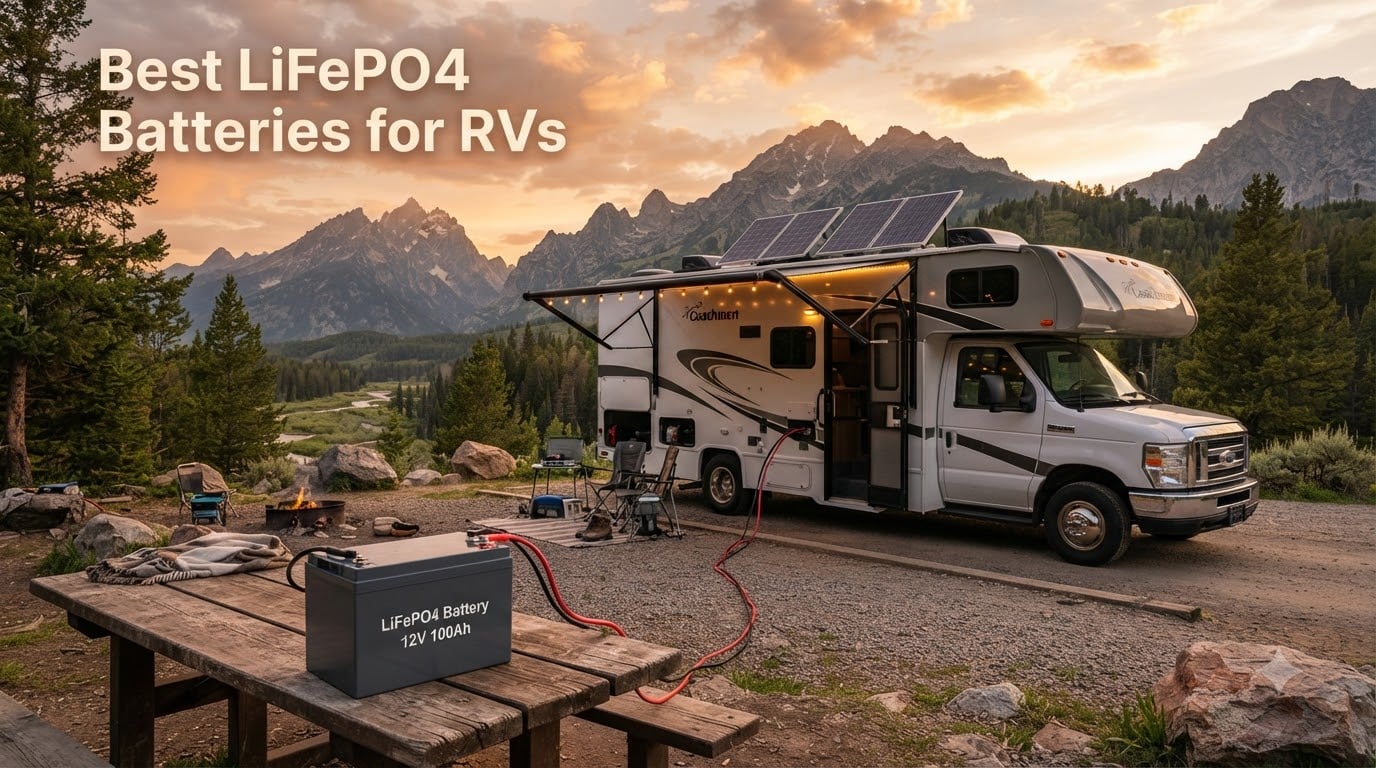 Best LiFePO4 Batteries for RVs