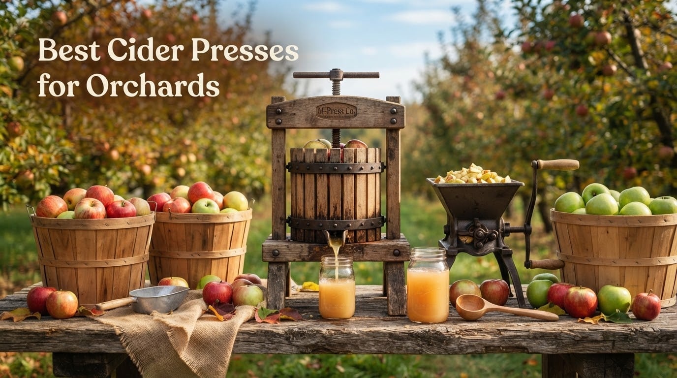 Best Cider Presses for Orchards