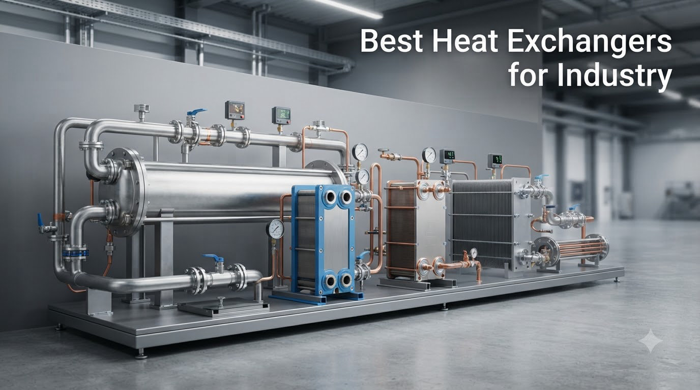 Best Heat Exchangers for Industry