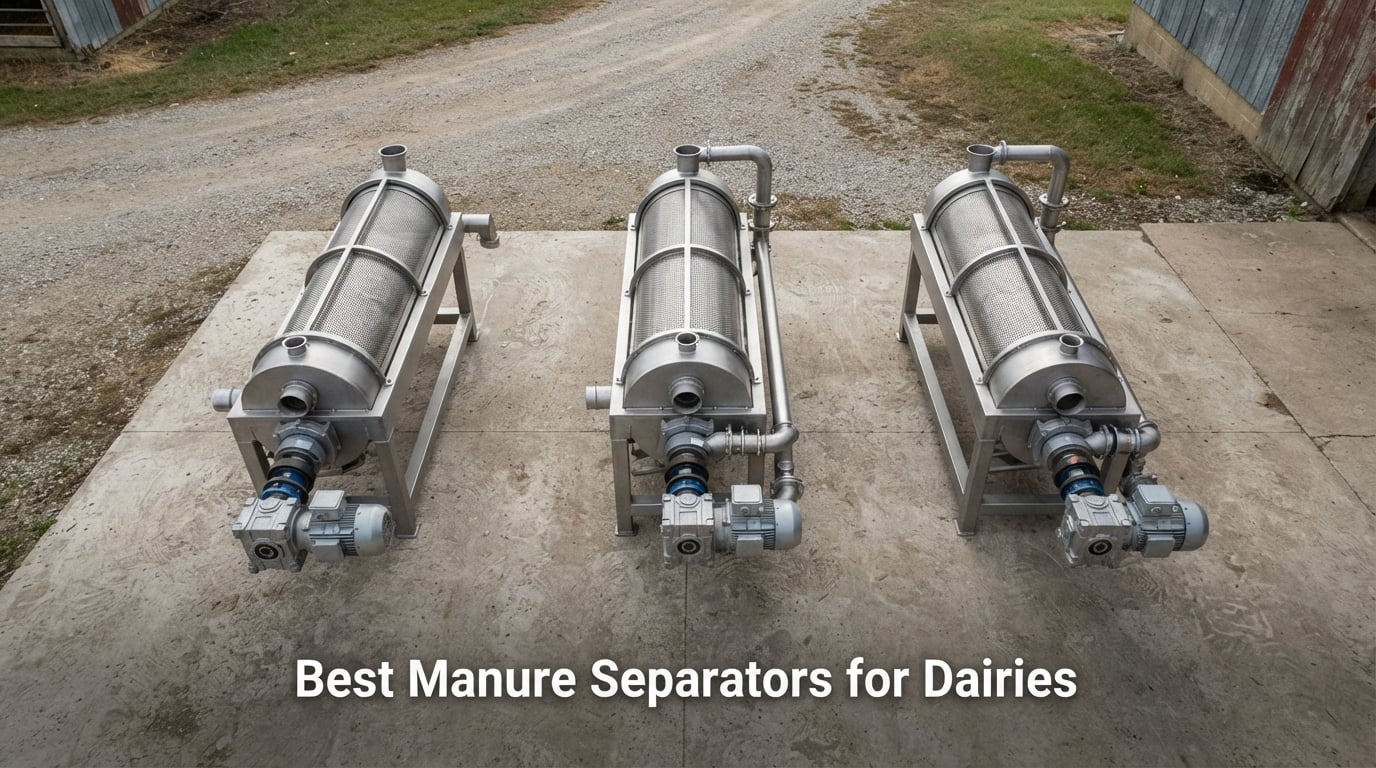 Best Manure Separators for Dairies