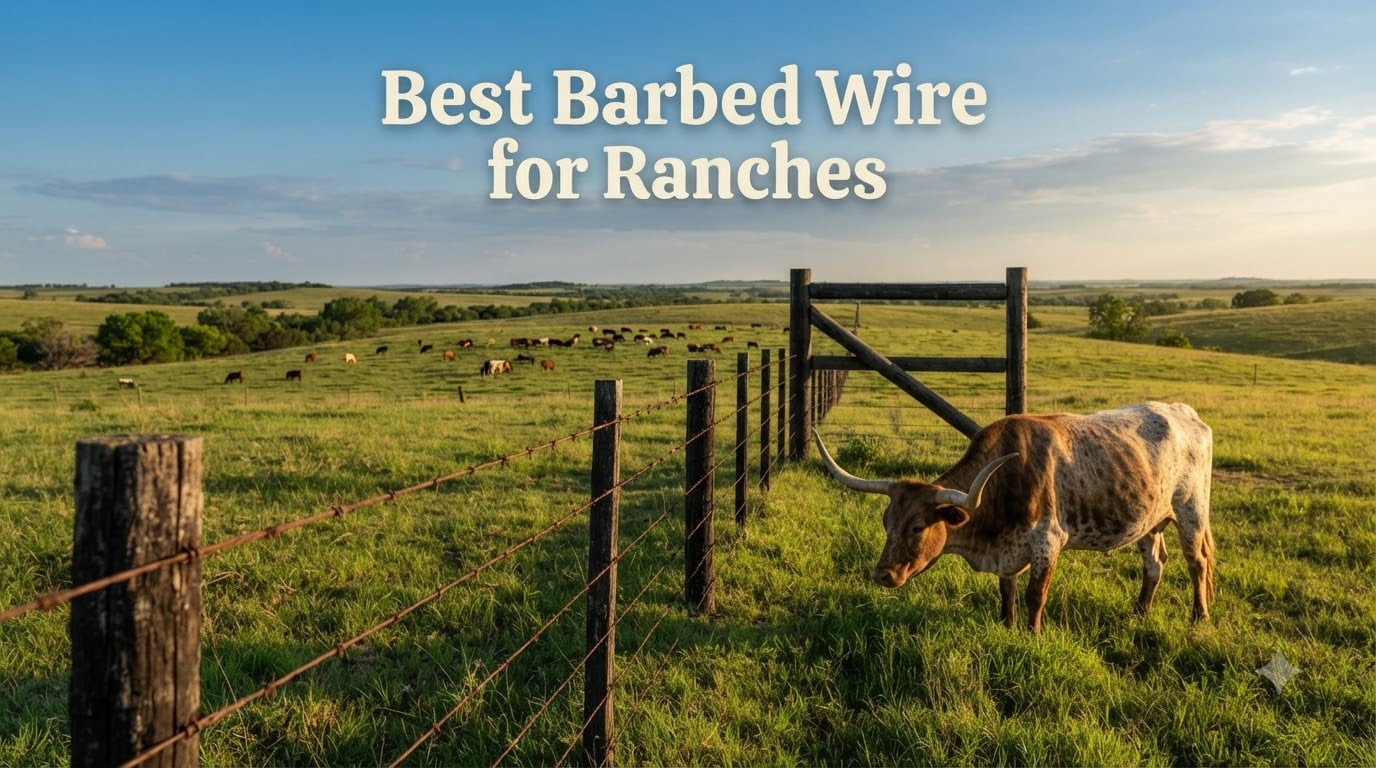 Best Barbed Wire for Ranches