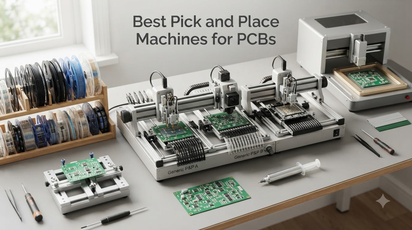 Best Pick and Place Machines for PCBs