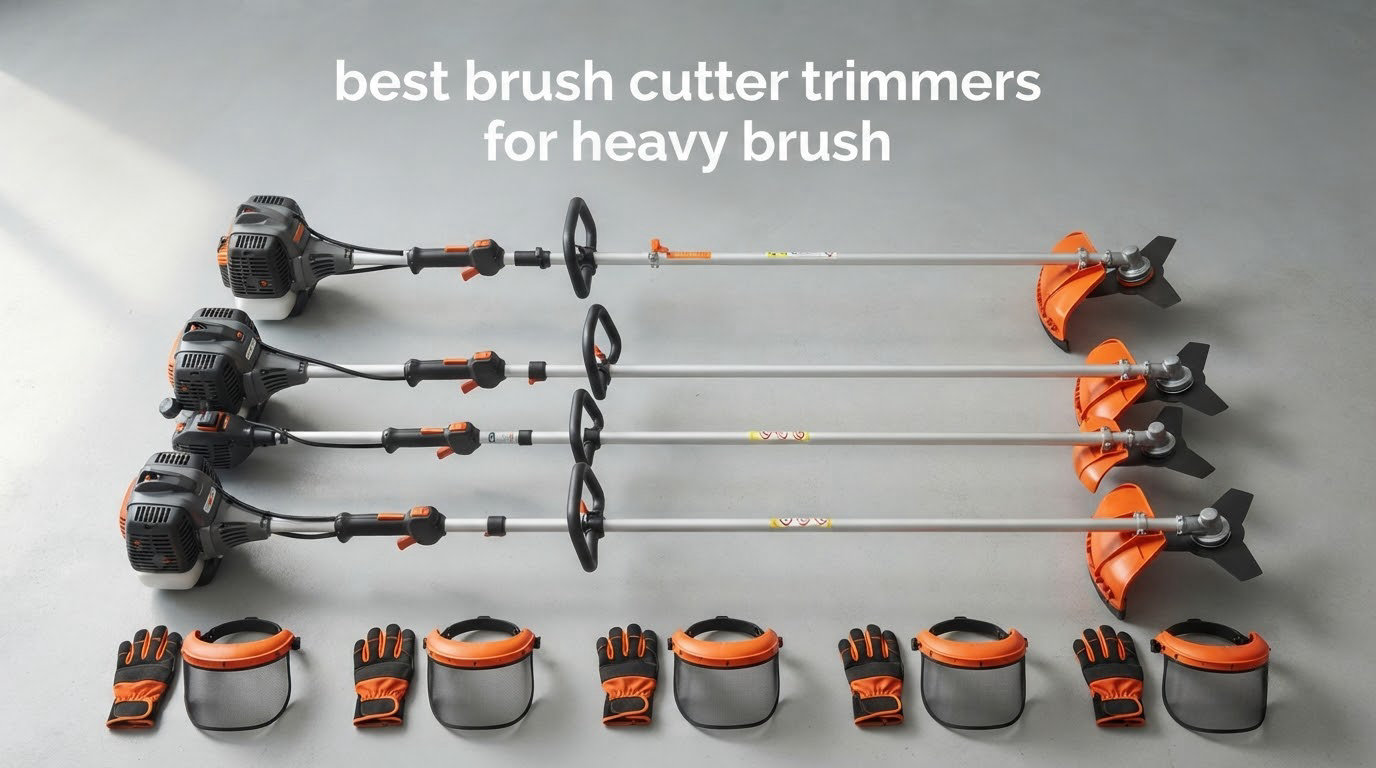 best brush cutter trimmers for heavy brush