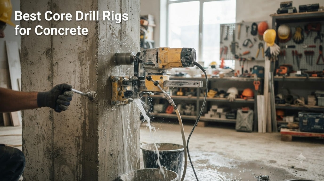 Best Core Drill Rigs for Concrete