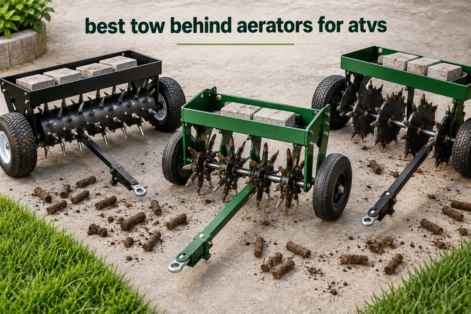 best tow behind aerators for atvs