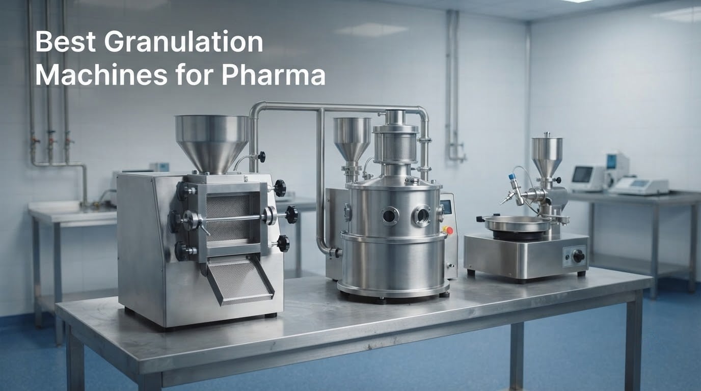 Best Granulation Machines for Pharma