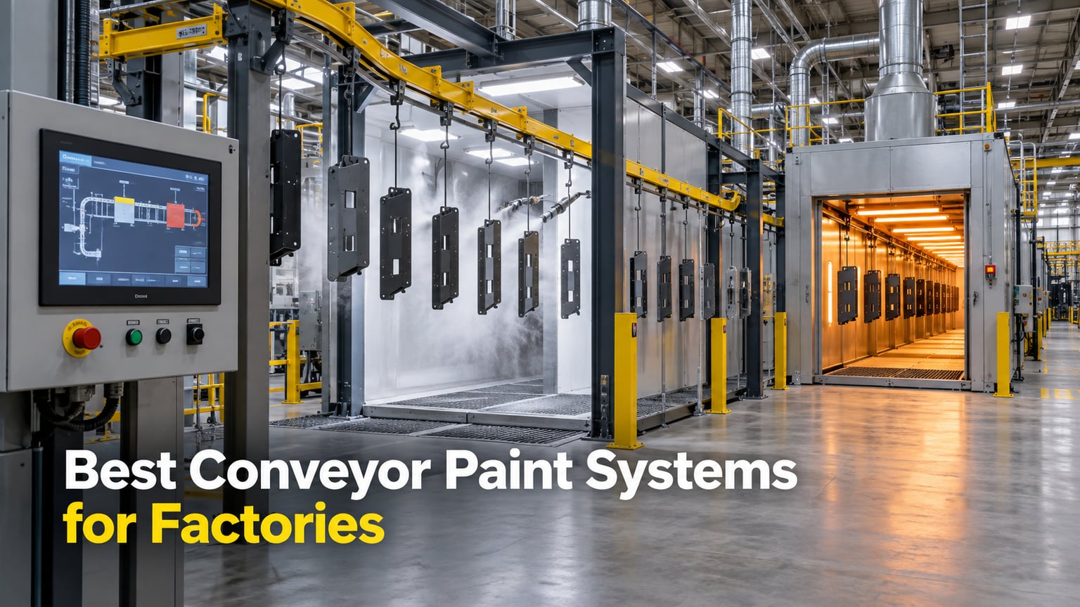 Best Conveyor Paint Systems for Factories