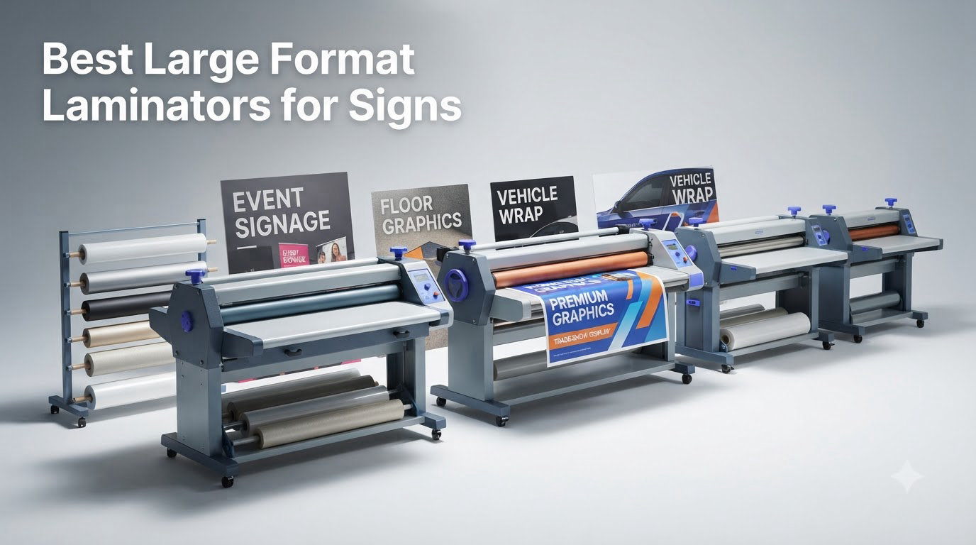 Best Large Format Laminators for Signs