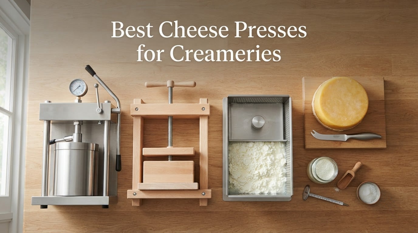 Best Cheese Presses for Creameries