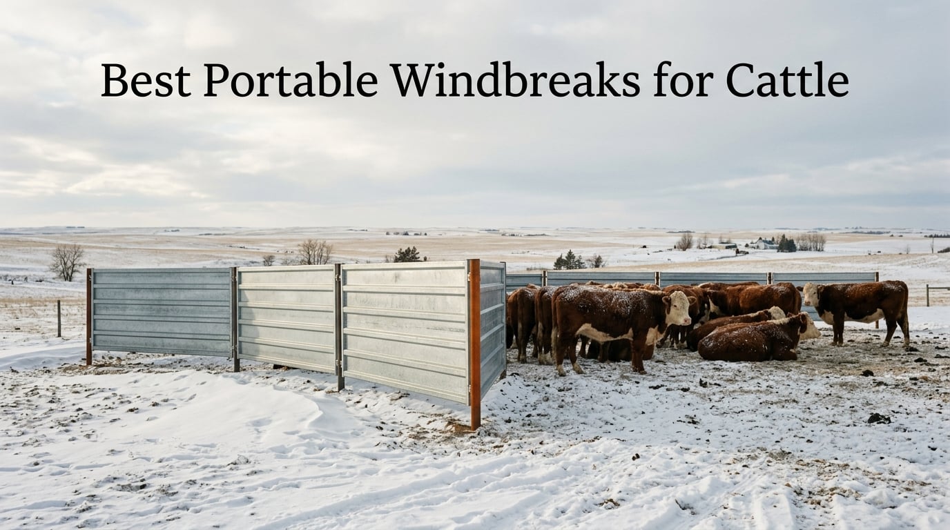 Best Portable Windbreaks for Cattle