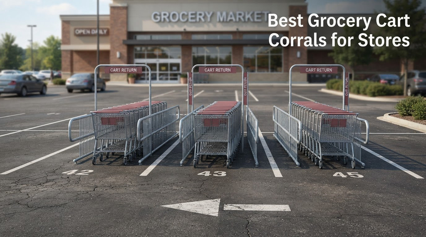 Best Grocery Cart Corrals for Stores