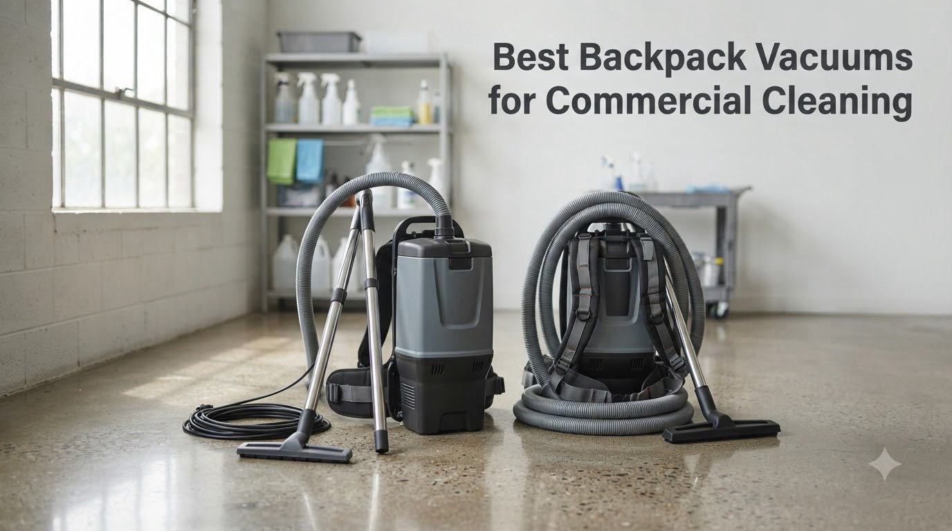 Best Backpack Vacuums for Commercial Cleaning