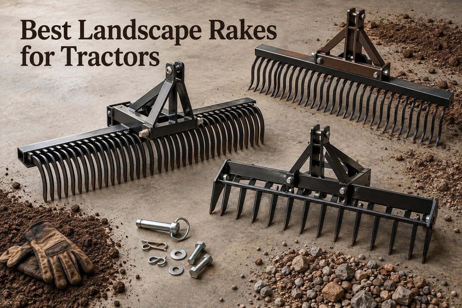 Best Landscape Rakes for Tractors